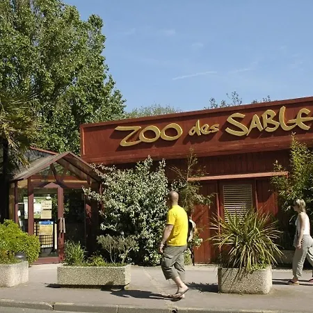 Maison T2: Cour, Parking, A 600m De La Mer, Quartier Calme - Fr-1-92-913 * レ・サ​​ーブル・ドロンヌ